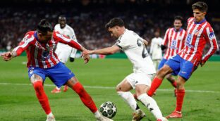 Lluvia de golazos en el 'EuroDerbi': el Madrid golpea primero al Atlético en Champions