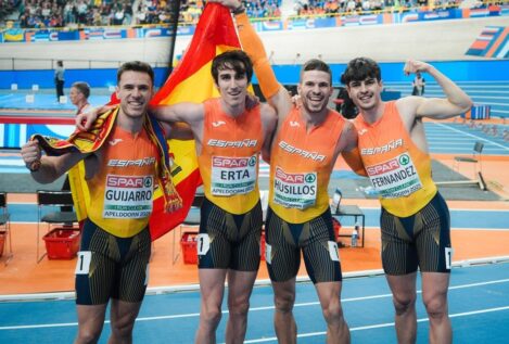 España se cuelga la plata en el 4x400 y cierra el Europeo de atletismo con cuatro medallas