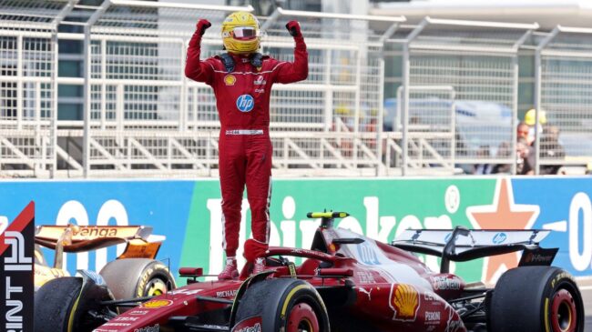 Hamilton devuelve la ilusión a Ferrari en unos 'test' para Alonso y Sainz en la sprint de China