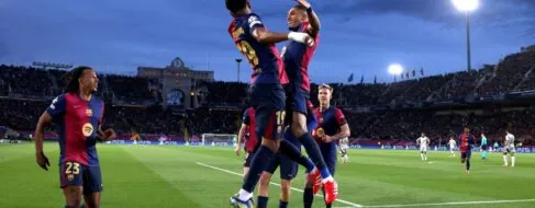 Un recital de Lamine Yamal y Raphinha conduce al Barça a cuartos de Champions