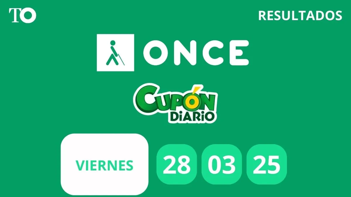 ¿Y si eres el ganador del sorteo de la ONCE de este viernes 28 de marzo?, compruébalo aquí