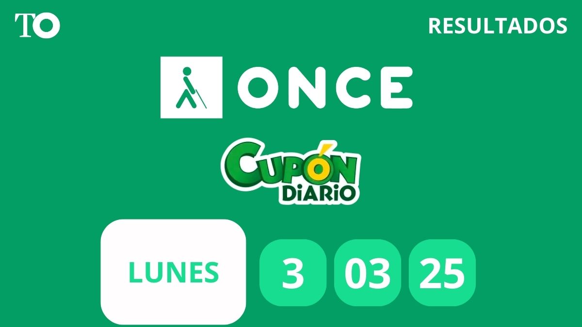 Estos son los resultados del sorteo de la ONCE celebrado este lunes 3 marzo