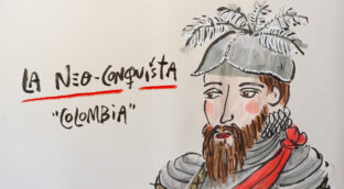 La viñeta animada sobre... la neoconquista
