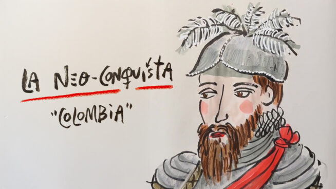 La viñeta animada sobre... la neoconquista