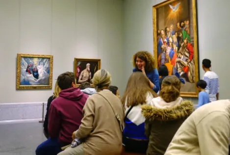Así es el tour del Prado sobre 'masculinidades': «Las mujeres buscan hombres más sensibles»
