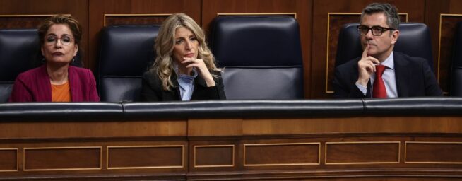 El Gobierno se rompe por la Defensa: Sumar vota salir de la OTAN y contra el rearme