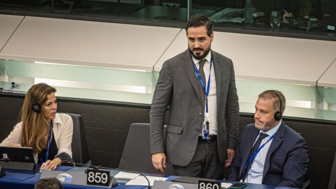 Guerra total en SALF: dos de sus eurodiputados se plantean demandar a Alvise Pérez