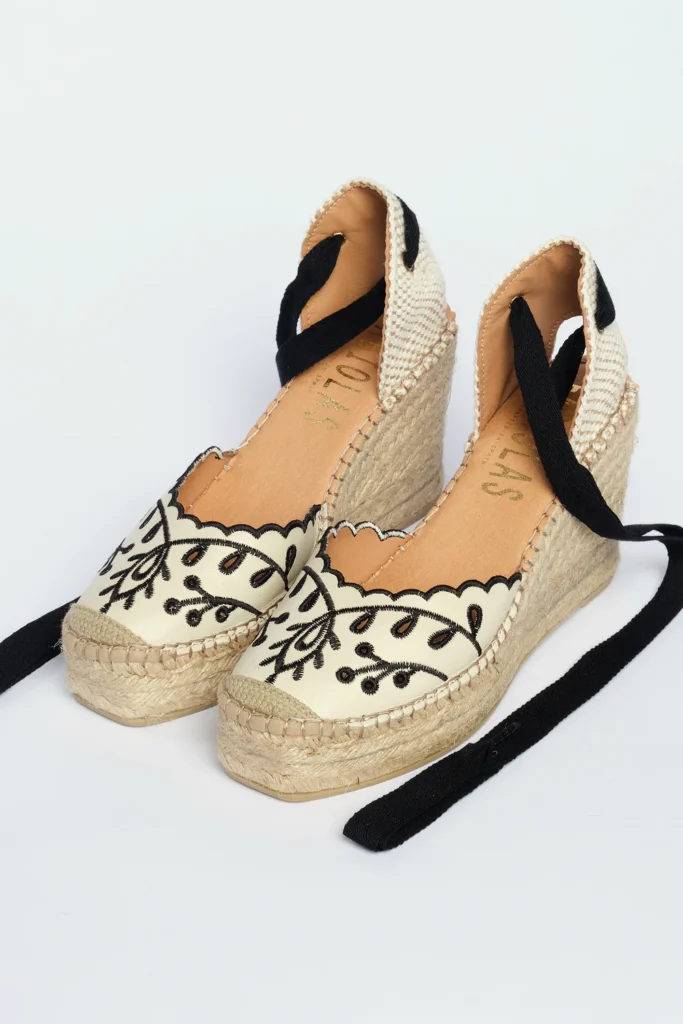 Zapatos de esparto fabiolas