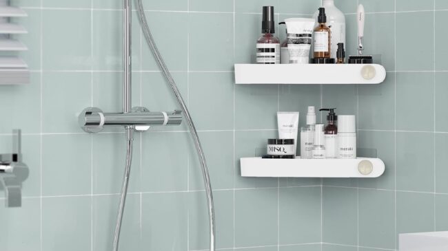 ¡Organiza tu baño sin hacer un solo agujero con las mejores estanterías de ducha!