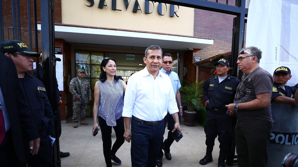 La Justicia de Perú condena a 15 años de cárcel al expresidente Ollanta Humala por blanqueo