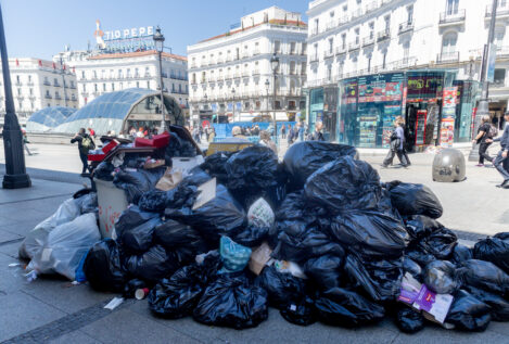Preacuerdo entre sindicatos y concesionarias para poner fin a la huelga de basuras en Madrid