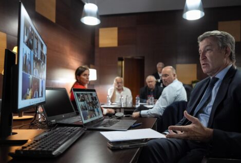 Feijóo critica la «imagen lamentable» que da un «Gobierno sobrepasado» por el apagón