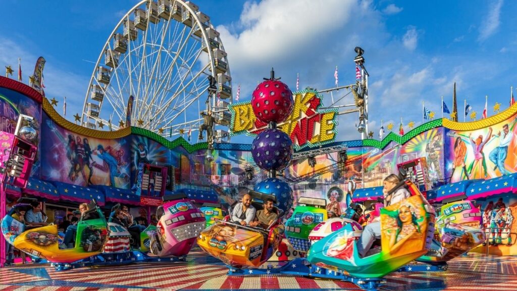 Una de las atracciones de la feria de abril de Barcelona: (Canva)
