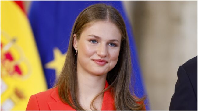 Angioma, el problema de salud con el que nació Leonor en su nariz y que ya ha desaparecido