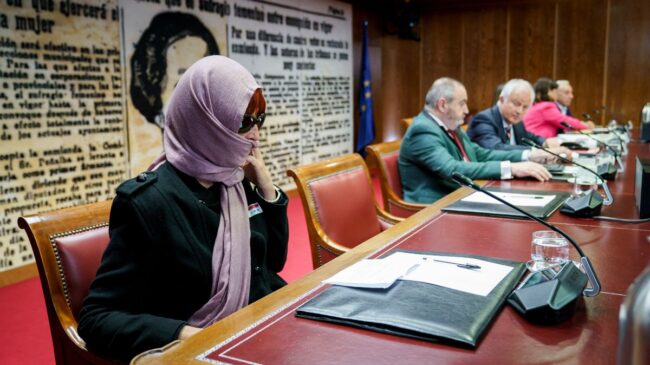 El presidente de la comisión Koldo del Senado comprueba la identidad de Patricia Úriz