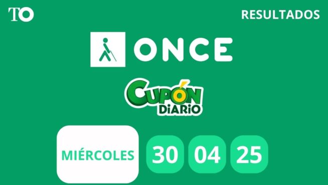 Comprueba los resultados del sorteo de la ONCE del miércoles 30 de abril