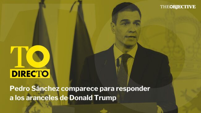 DIRECTO | Pedro Sánchez comparece para responder a los aranceles de Donald Trump