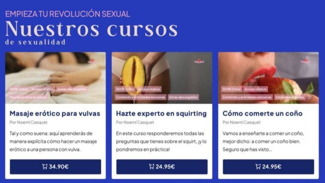 El Gobierno destina fondos europeos a una empresa que da clases de masturbación