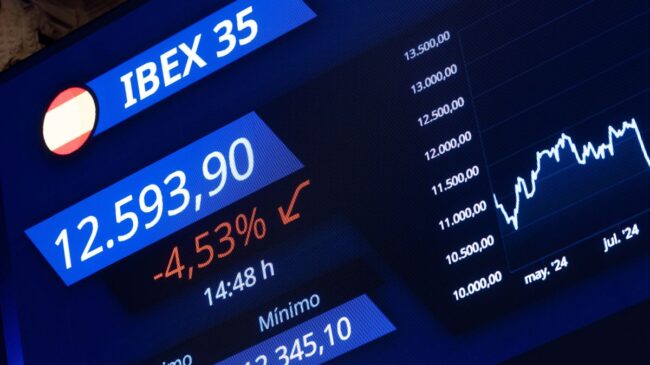 El Ibex baja un 2,2% y pierde casi 98.000 millones de capitalización en una semana
