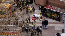 El bombero herido grave en el incendio en un garaje de Alcorcón está intubado y estable