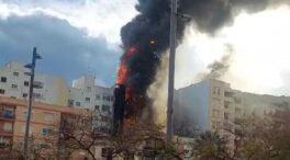 Un incendio en un edificio de Castellón obliga a realojar a varios vecinos