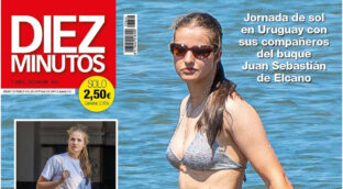 La revista 'Diez Minutos' publica unas imágenes de la princesa Leonor en biquini en Uruguay