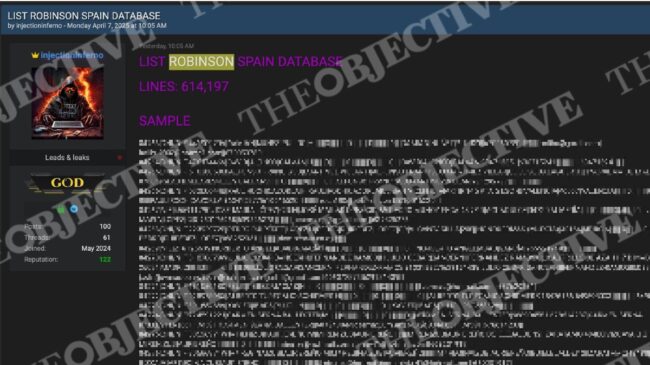 Filtrados 600.000 nombres, DNI y teléfonos de personas incluidas en la Lista Robinson