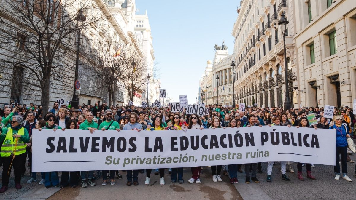 La Comunidad de Madrid afronta este lunes su primera huelga general educativa en 12 años
