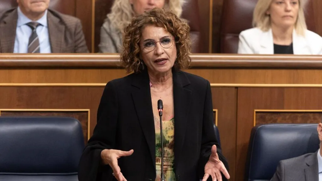 La vicepresidenta primera y ministra de Hacienda, María Jesús Montero