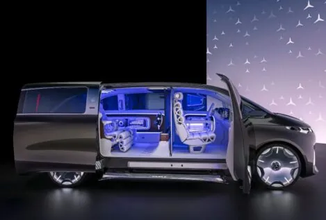 Mercedes equipa con toda su artillería el monovolumen de lujo que llevarían en 'Star Trek'