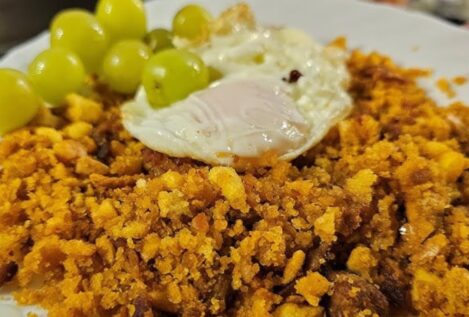 Esta es la receta de las migas al pastor: ideal para un desayuno completo