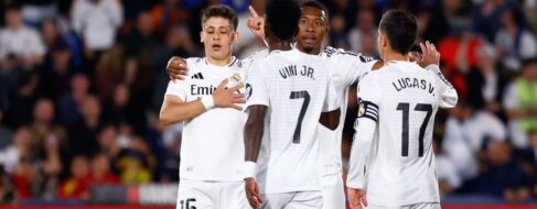 El Real Madrid cumple ante el Getafe antes de la Copa del Rey