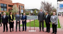 El rey Felipe VI recorre las instalaciones de la UAX con motivo de su 30 aniversario