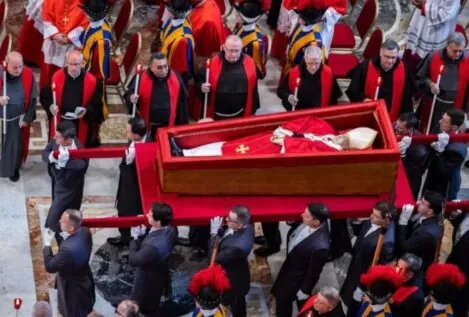 El funeral