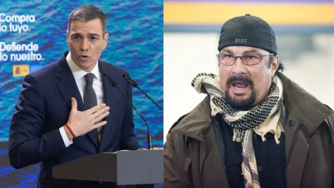 Pedro Sánchez, la marca blanca de Steven Seagal