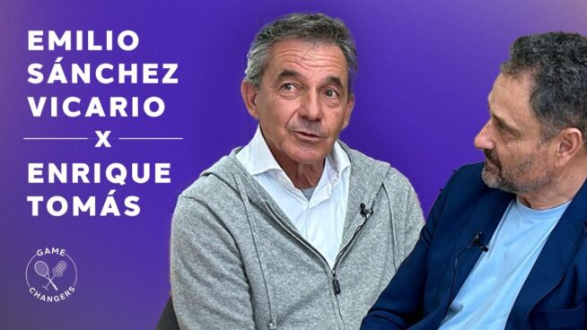 Emilio Sánchez Vicario charla sobre tenis, jamón y empresas en ‘Game Changers’