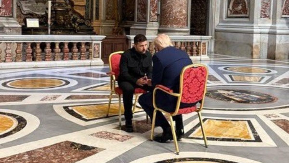 Trump y Zelenski mantienen una reunión «muy productiva» antes de asistir al funeral del Papa