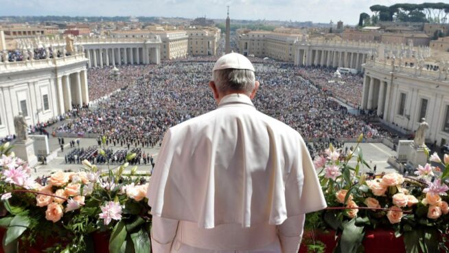 Última aparición pública del papa Francisco durante el Domingo de Resurrección