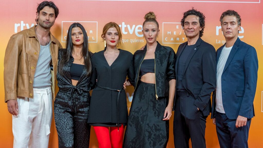 Los actores de Valle salvaje: (RTVE)