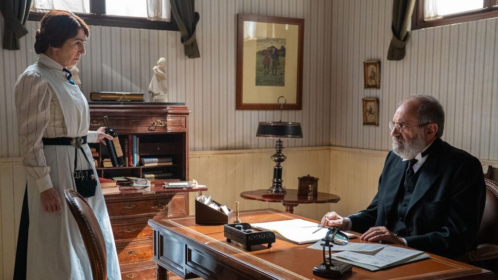 Rómulo y Emilia en 'La promesa': (RTVE)