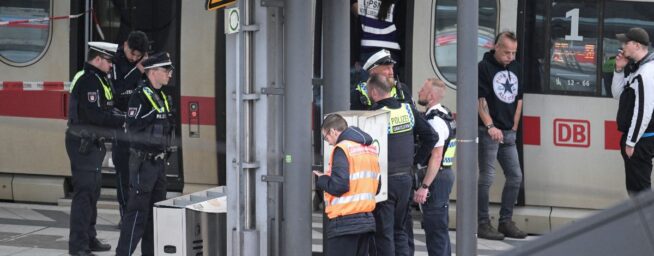 Una mujer hiere a 12 personas con un cuchillo en la estación de tren de Hamburgo (Alemania)
