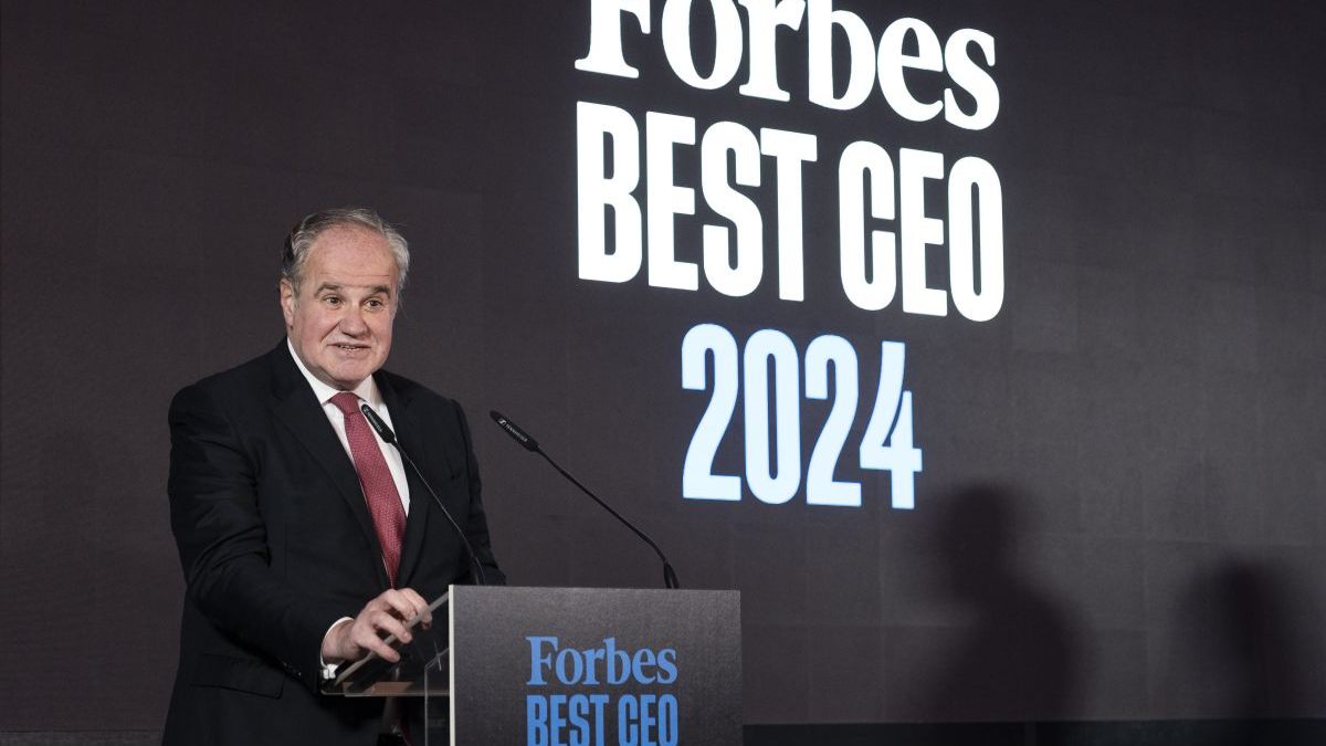 Demetrio Carceller Arce, presidente ejecutivo de Damm, recibe el premio Forbes Best CEO