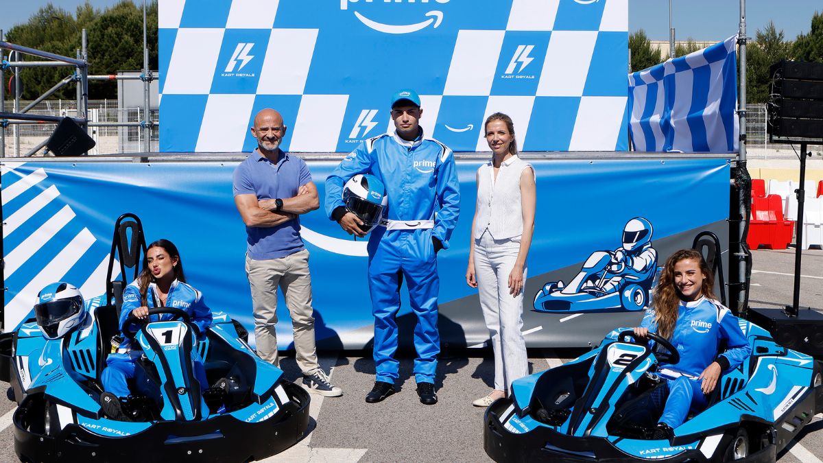 Amazon se suma a Kart Royale como patrocinador y compite con la Escudería Prime