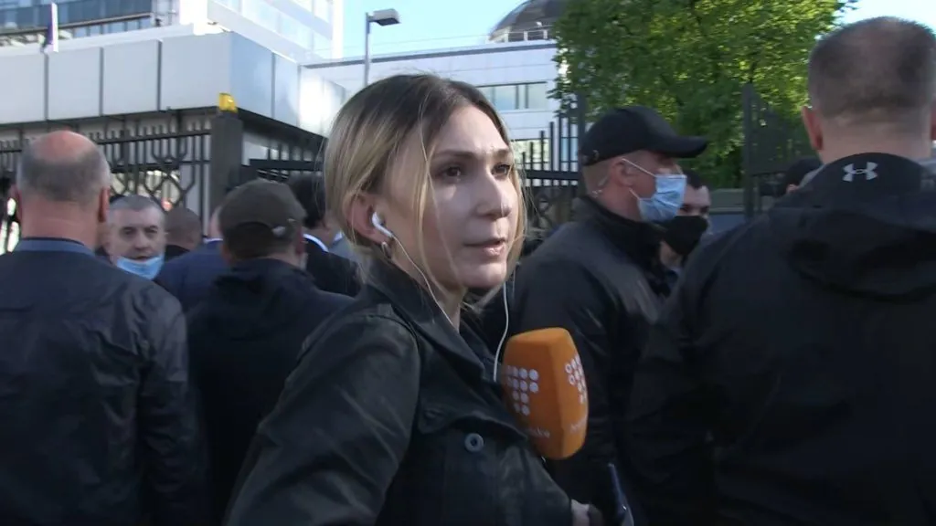 Una periodista, un cuerpo, un mensaje