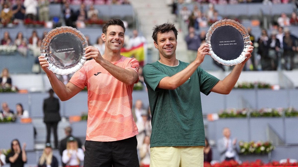 Triunfo español en el Mutua Madrid Open: Marcel Granollers, campeón de dobles