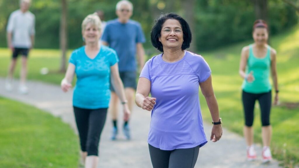 Mujer caminando