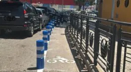 Abren un carril bici en la frontera de Melilla con Marruecos para agilizar el tránsito de vehículos