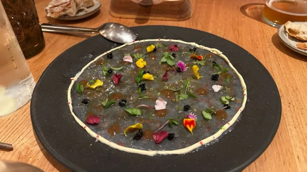 Uno de los platos del restaurante Atxa, Tarifa, Cádiz: (Restaurante Atxa)