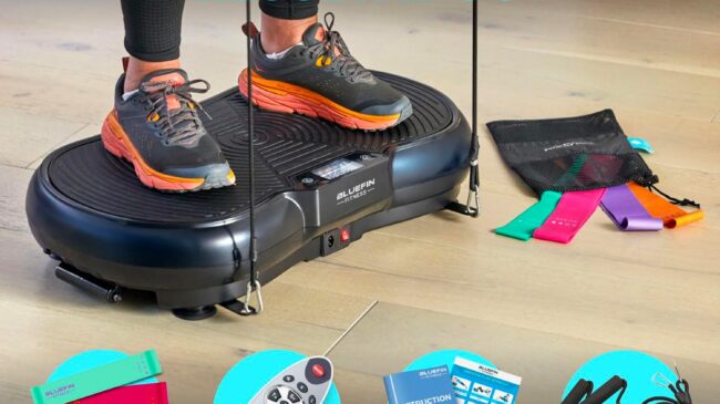 Transforma tu cuerpo y mejora tu salud sin salir de casa con una plataforma vibratoria