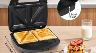 Prepara desayunos, comidas y cenas rápidas con las mejores sandwicheras